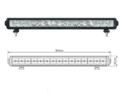 Rexton - Nudge Bar LED Lightbar Kit